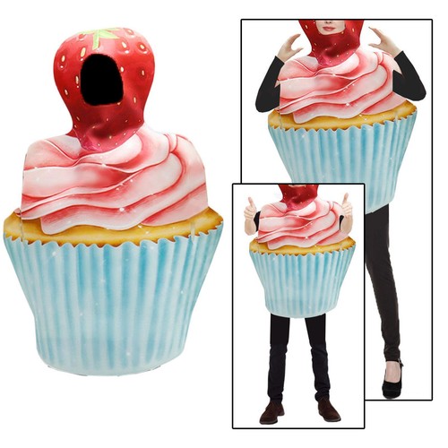 New strawberry cake costume - cake,