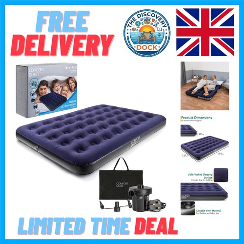 Luxury double airbed with - luxury,