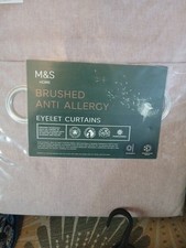 M&S Home Brushed Eyelet