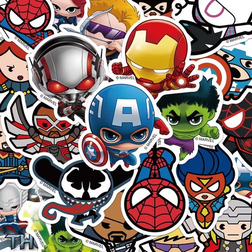 50pcs marvel the - marvel,