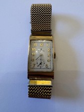 Vintage Rolex 9ct Gold Tank