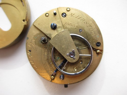 Verge fusee pocket watch - fusee,