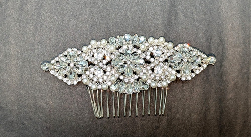 Art deco inspired pearl - inspired, &
