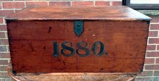 Victorian campaign storage box
