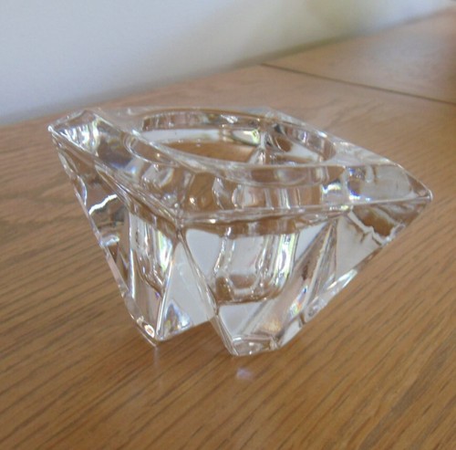 Heavy crystal glass candle - heavy,