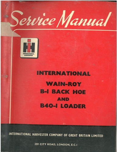 International wain roy 1 - international, b-1