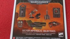 Games Workshop Warhammer 40k Sector Imperialis Objectives Individual Markers Bit