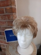 Natural Image JRD 21Swedish Blonde Short Wavy Style Shake And Wear  Size Small