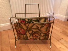 Vintage 1960's Magazine Rack