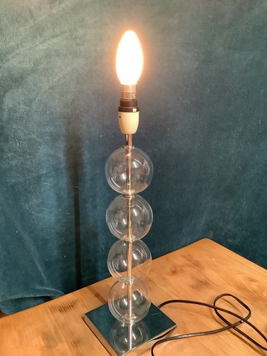 Chrome and glass effect bubble - glass,