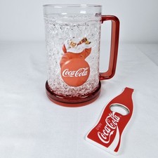 Coca Cola/Coca-Cola Holiday/Christmas/X-Mas Chiller Mug/Cup & Bottle Opener