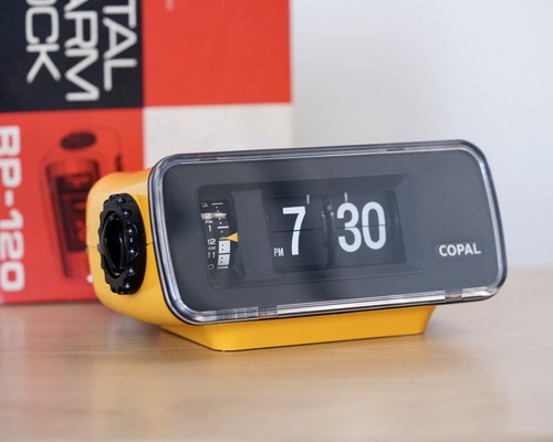 Copal 120 flip alarm clock - copal,