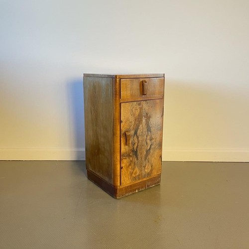 Vintage 30s art deco bedside - art,