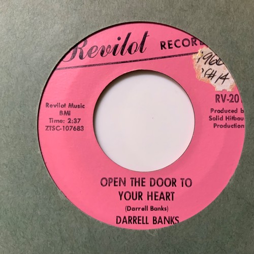 Darrell banks open the door - -open,