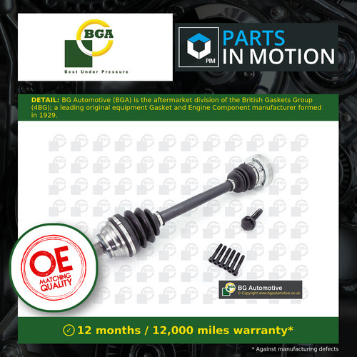 Drive shaft fits golf mk5 - fits,