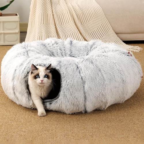 Cat tunnel collapsible pet - cat,