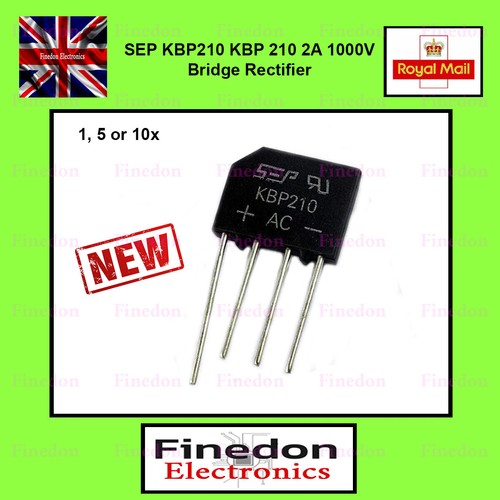 Kbp210 sip amp bridge - sip-4, 2