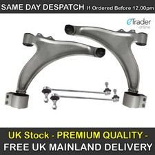 VAUXHALL ASTRA J MK6 09>15 FRONT LOWER SUSPENSION WISHBONE ARMS X2 & DROP LINKS