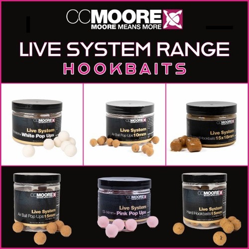 Moore live system hookbaits - moore,
