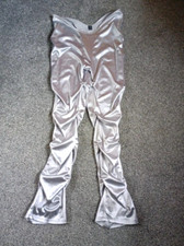 Silver Metallic Ruched