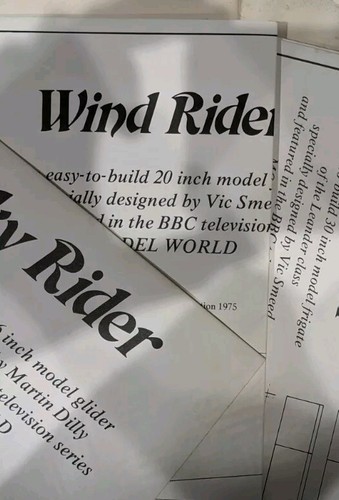 Wind rider printed plans - , a1