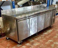 Tefcold GC74 SS Four Door Gastronorm Counter 553ltr