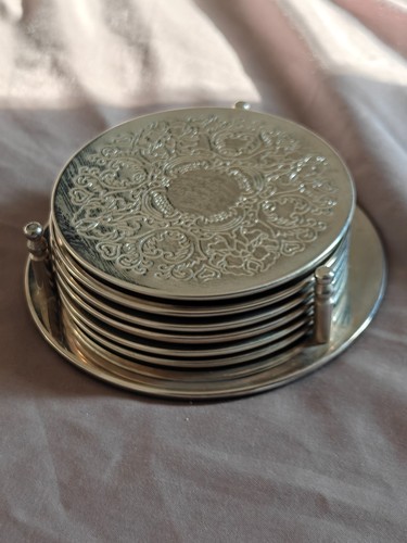 Vintage silver plated piece - silver, 7-piece
