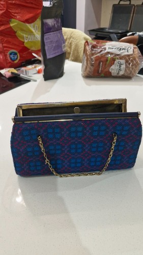 Vintage welsh wool handbag
