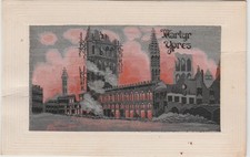World War I Martyr Ypres Silk