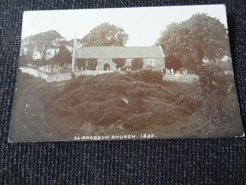Llanegryn church postcard - llanegryn,