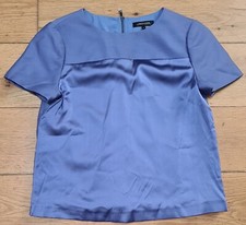 Jaeger Womens Blouse Top Short