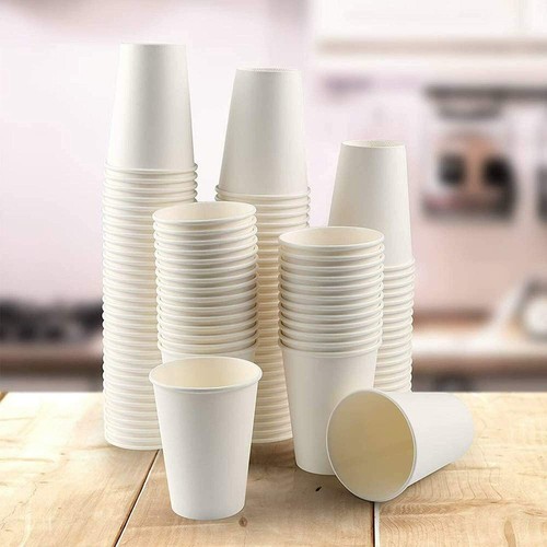 Paper cups white - cups, disposable