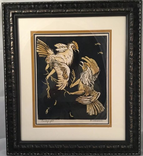 Fannie mennen signed bird - fannie,