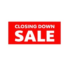 Closing Down Sale Window
