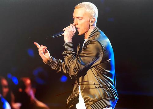 Marshall mathers hand signed - mathers,