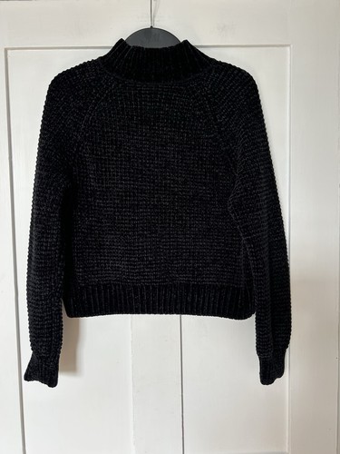 Divided black chenille - black,