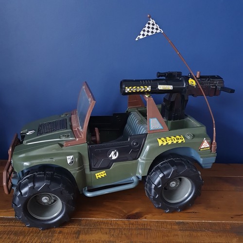 Vintage action man 4x4 jeep - vintage,