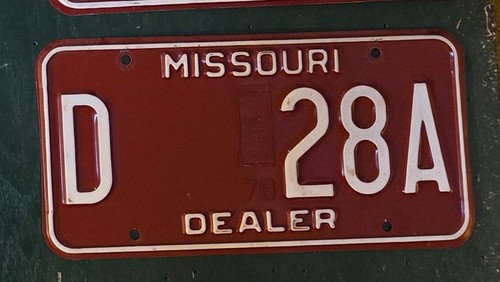 1979 missouri deale license - deale,