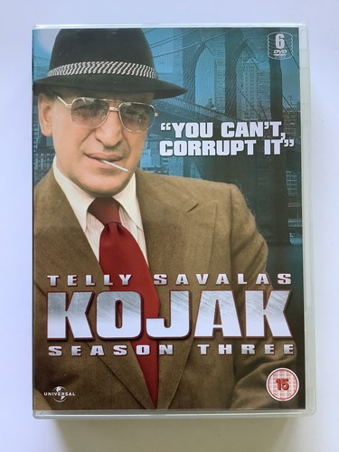Kojak season three - season, 6xdvd