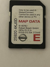 GENUINE NISSAN CONNECT3 MAP DATA SD CARD  25920 4KJ0D