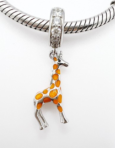 Giraffe dangle charm - giraffe,