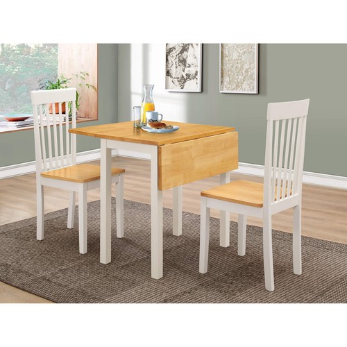 Dining kitchen table set white - kitchen,