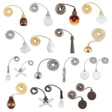 Pot-shaped Brown Wood Knob