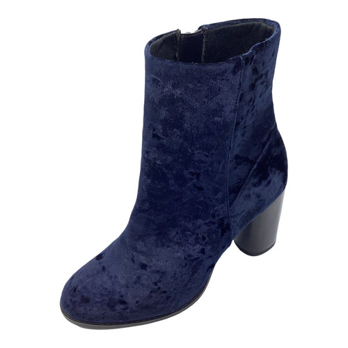 New look womens navy crushed - look,