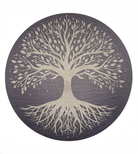 Tree life 25cm slate - life,