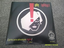 ANY TROUBLE Girls Are Always Right 1980    STIFF RECORDS  mint