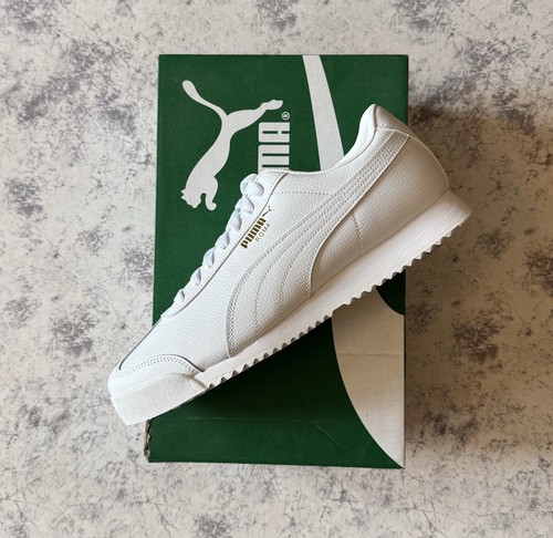 Puma roma white leather - puma, 24