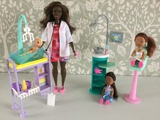 BARBIE CAREERS DOLL BABY DOCTOR & DENTIST VGC