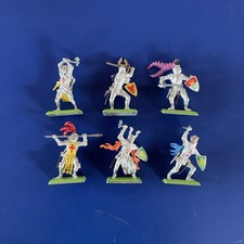 Britains Deetail Silver Knights Series 1 Complete Set of 6