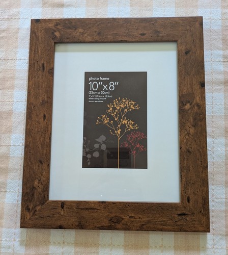 Wood effect photo frame - wood,